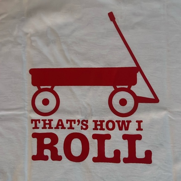How I Roll Material Toddler T Shirt - Picture 3 of 3